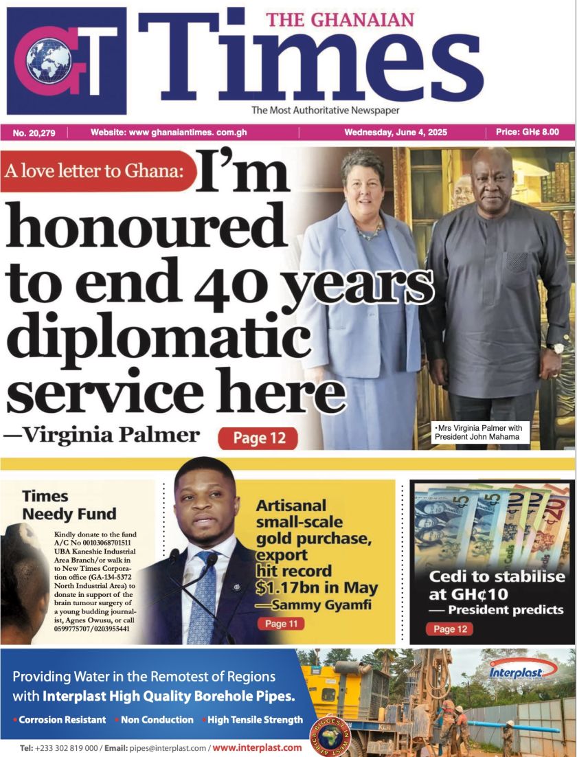 A love letter to Ghana: I’m honoured to end 40 years diplomatic service here –  Virginia Palmer